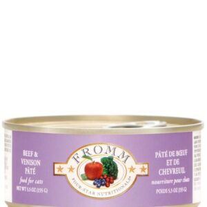 Fromm Four Star Beef & Venison Pate for Adult Cats - 5.5oz