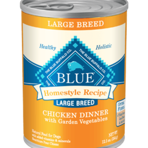 Blue Buffalo Homestyle Chicken Dinner with Vegetables Canned Food for Large Breed Adult Dogs - 12.5oz