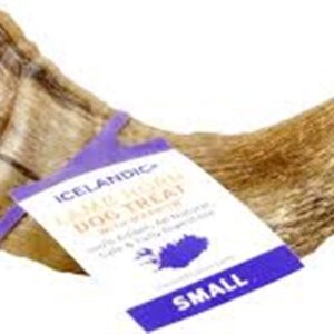 Icelandic Lamb Horn Dog Chew Small