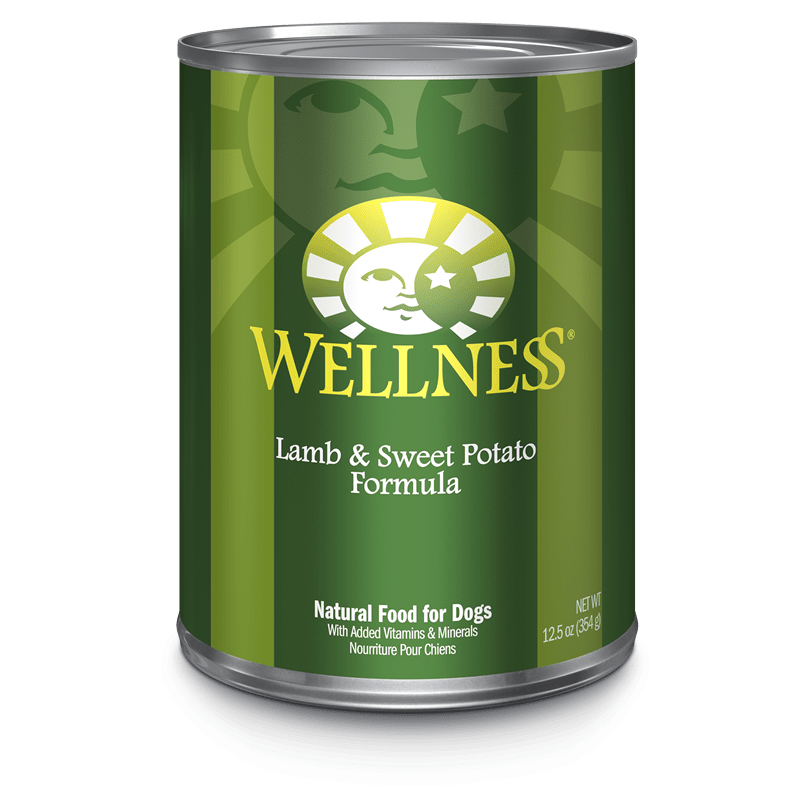 Wellness Complete Health Lamb & Sweet Potato Canned Food for Adult Dogs