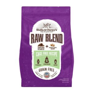 Stella & Chewys Raw Blend Cage Free Poultry Dry Food for Adult Cats