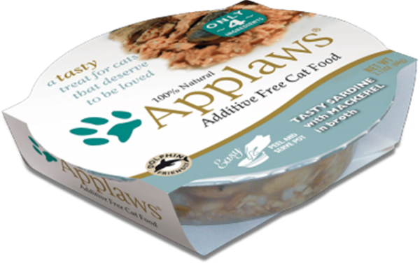 Applaws Sardine with Mackerel Tub Food for Adult Cats - 2.12oz