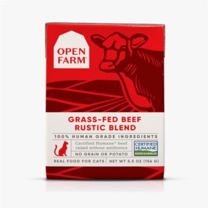 Open Farm Grass-Fed Beef Rustic Blend for Adult Cats