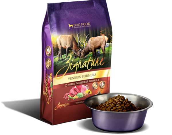 Zignature Grain Free Limited Ingredient Venison Dry Food for Adult Dogs