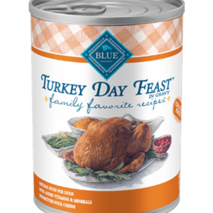 Blue Buffalo Family Favorites Turkey Day Feast Canned Food for Adult Dogs - 12.5oz
