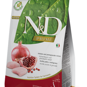 Farmina Prime Line Chicken & Pomegranate Dry Food for Kittens - 3.3lbs