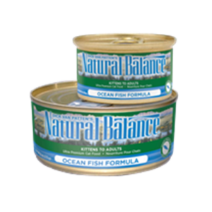 Natural Balance Ultra Premium Ocean Fish Canned Food for Adult Cats