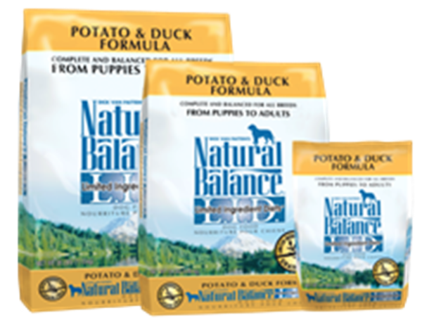 Natural Balance Limited Ingredient Diet Potato & Duck Dry Food for Adult Dogs