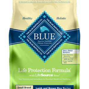 Blue Buffalo Life Protection Lamb & Brown Rice Dry Food for Small Breed Adult Dogs - 5lbs