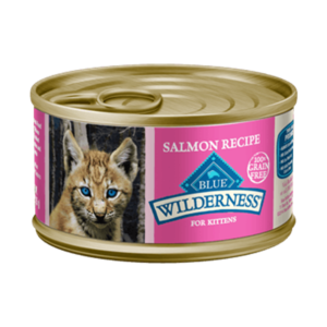 Blue Wilderness Grain Free Salmon Recipe for Kittens - 3oz