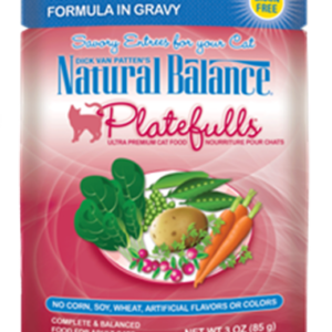 Natural Balance Platefulls Tuna & Beef Pouches for Adult Cats