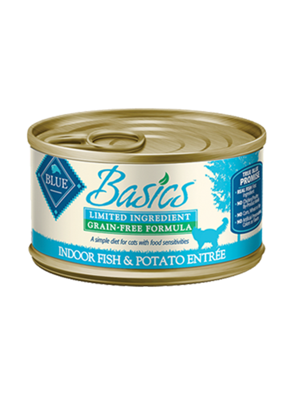 blue buffalo basics fish and potato cat food