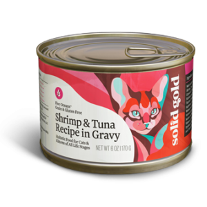 Solid Gold Five Oceans Grain Free Shrimp & Tuna Canned Food for Kittens & Adult Cats