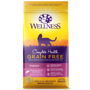Wellness Indoor Salmon Dry Food for Adult Cats
