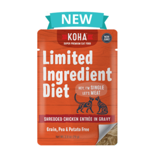 Koha Limited Ingredient Diet Shredded Chicken Canned Food for Adult Cats