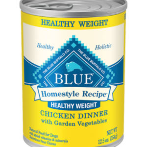 Blue Buffalo Homestyle Healthy Weight Chicken Dinner with Vegetables Canned Food for Adult Dogs - 12.5oz