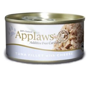 Applaws Tuna Fillet with Cheese Canned Food for Adult Cats