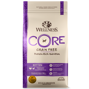 Wellness CORE Grain Free Turkey & Chicken Dry Food for Kittens