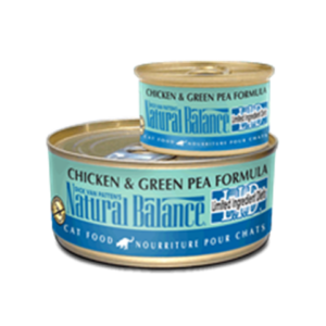 Natural Balance Limited Ingredient Diet Chicken & Green Peas Canned Food for Adult Cats