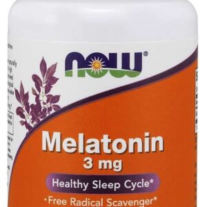 NOW Melatonin 3mg Vegetarian Capsules