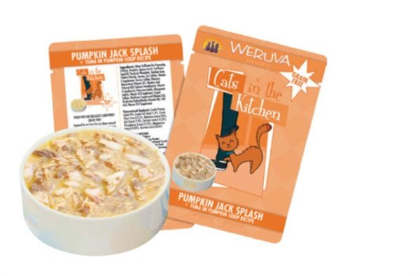 Weruva Cats In the Kitchen Grain Free Pumpkin Jack Splash Pouch for Adult Cats