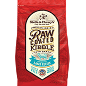Stella & Chewys Raw Coated Grass Fed Lamb Dry Food for Adult Dogs
