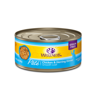 Wellness Complete Health Chicken & Herring Pate Canned Food for Adult Cats