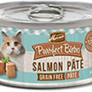 Merrick Purrfect Bistro Grain Free Salmon Pate Canned Food for Adult Cats