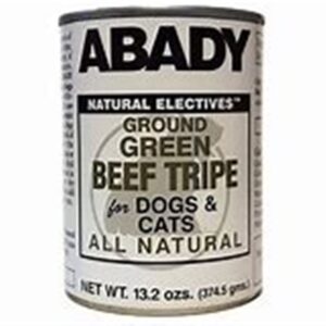 Abady Natural Electives Ground Green Tripe for Dogs and Cats