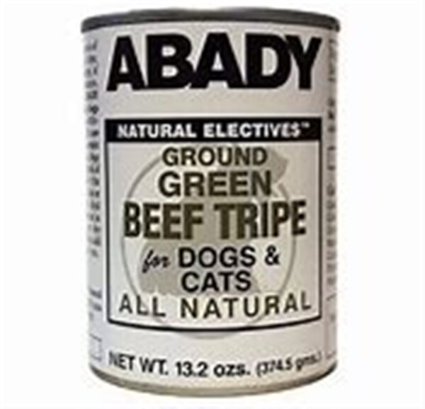Abady Natural Electives Ground Green Tripe for Dogs and Cats