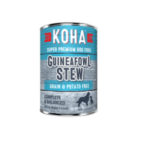 Koha Guineafowl Stew Canned Food for Adult Dogs