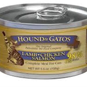 Hound & Gatos Lamb, Chicken & Salmon Recipe Canned Food for Cats