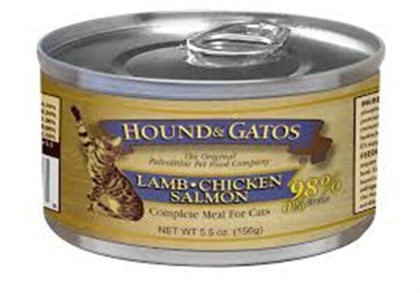 Hound & Gatos Lamb, Chicken & Salmon Recipe Canned Food for Cats