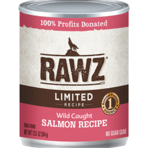RAWZ Limited Ingredient Wild Caught Salmon Canned Food for Dogs