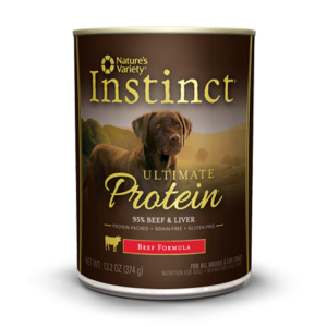 Instinct Grain Free Ultimate Protein Beef Canned Food for Adult Dogs