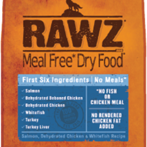 RAWZ Meal Free Salmon, Chicken & Whitefish Dry Food for Dogs