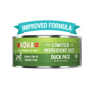 Koha Limited Ingredient Diet Duck Pate Canned Food for Adult Cats