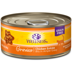 Wellness Chicken Gravies Canned Food for Adult Cats