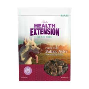 Health Extension Grain Free Prime Cuts Buffalo Jerky Treats for Dogs