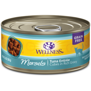 Wellness Tuna Morsels Canned Food for Adult Cats