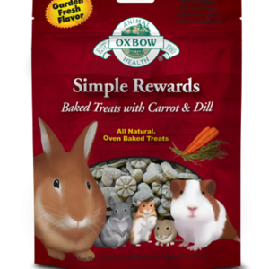 Oxbow Simple Rewards Baked Treats with Carrot & Dill