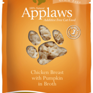 Applaws Chicken with Pumpkin Pouches for Adult Cats - 2.47oz
