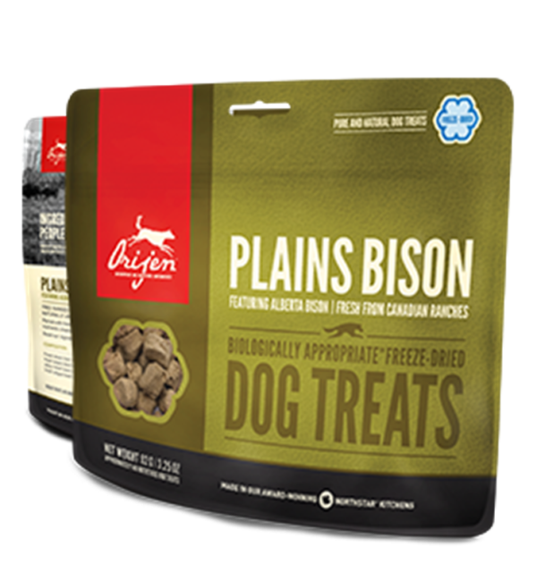 Orijen Plains Bison Freeze-Dried Treats for Dogs