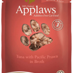 Applaws Tuna with Prawn Pouches for Adult Cats - 2.47oz