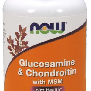 NOW Glucosamine & Chondroitin with MSM Capsules