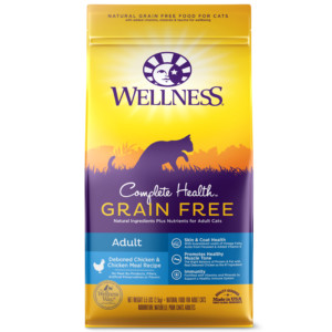 Wellness Complete Health Grain Free Chicken Dry Food for Adult Cats