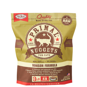 Primal Raw Frozen Venison Formula for Cats