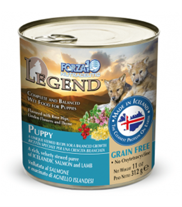 Forza10 Legend Salmon & Lamb Canned Food for Puppies