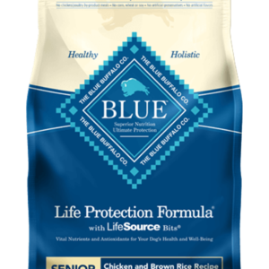 Blue Buffalo Life Protection Chicken & Brown Rice Dry Food for Senior Dogs - 6lbs