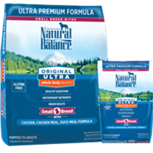Natural Balance Original Ultra Whole Body Health Chicken & Duck Dry Food for Small Breed Adult Dogs